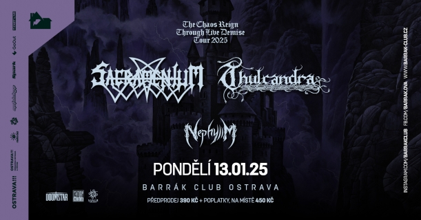 Sacramentum (SWE) | Thulcandra (GER) | Nephylim (NL)