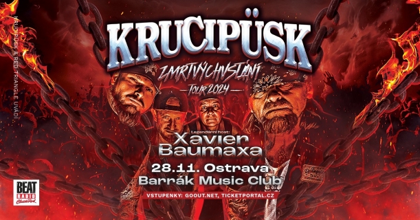 Krucipüsk + Xavier Baumaxa