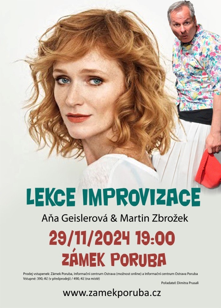 Lekce improvizace - Aňa Geislerová & Martin Zbrožek