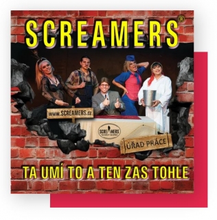 Travesti skupina Screamers, Praha - Ta umí to a ten zas tohle