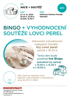 Vyhodnocení Lovců perel + BINGO