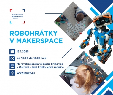 Robohrátky v Makerspace