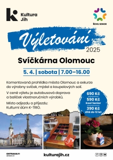 Výletování - Svíčkárna Olomouc