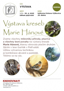 Marie Hánová - Výstava kreseb