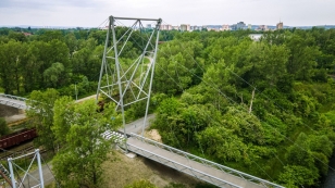 Lávka přes Ostravici, foto: Tomáš Bayer