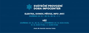 Sváteční provozní doba infocenter OSTRAVAINFO!!!