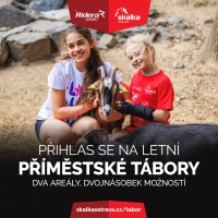 Příměstské tábory Ridera Sport a ve Skalka Family parku