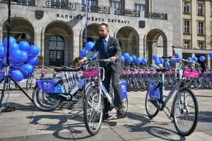 Bikesharing v ostravských ulicích